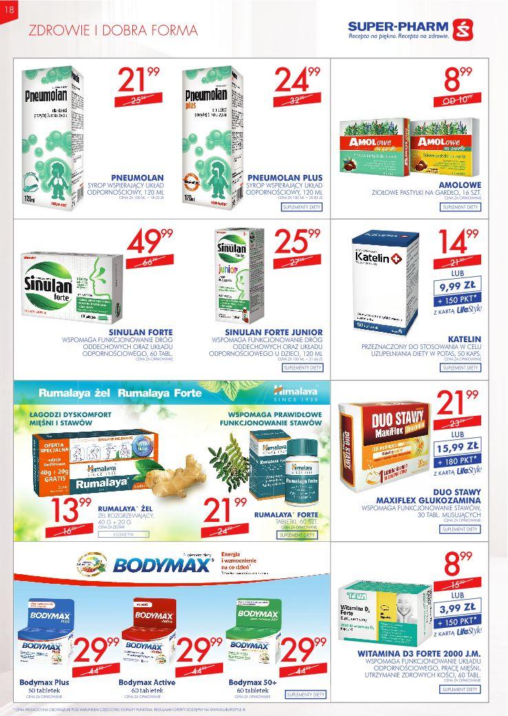 Gazetka promocyjna Superpharm str. 18