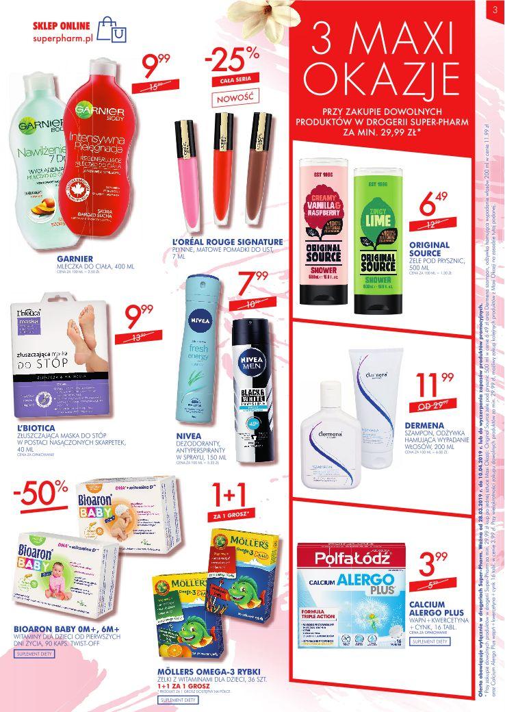 Gazetka promocyjna Superpharm str. 3