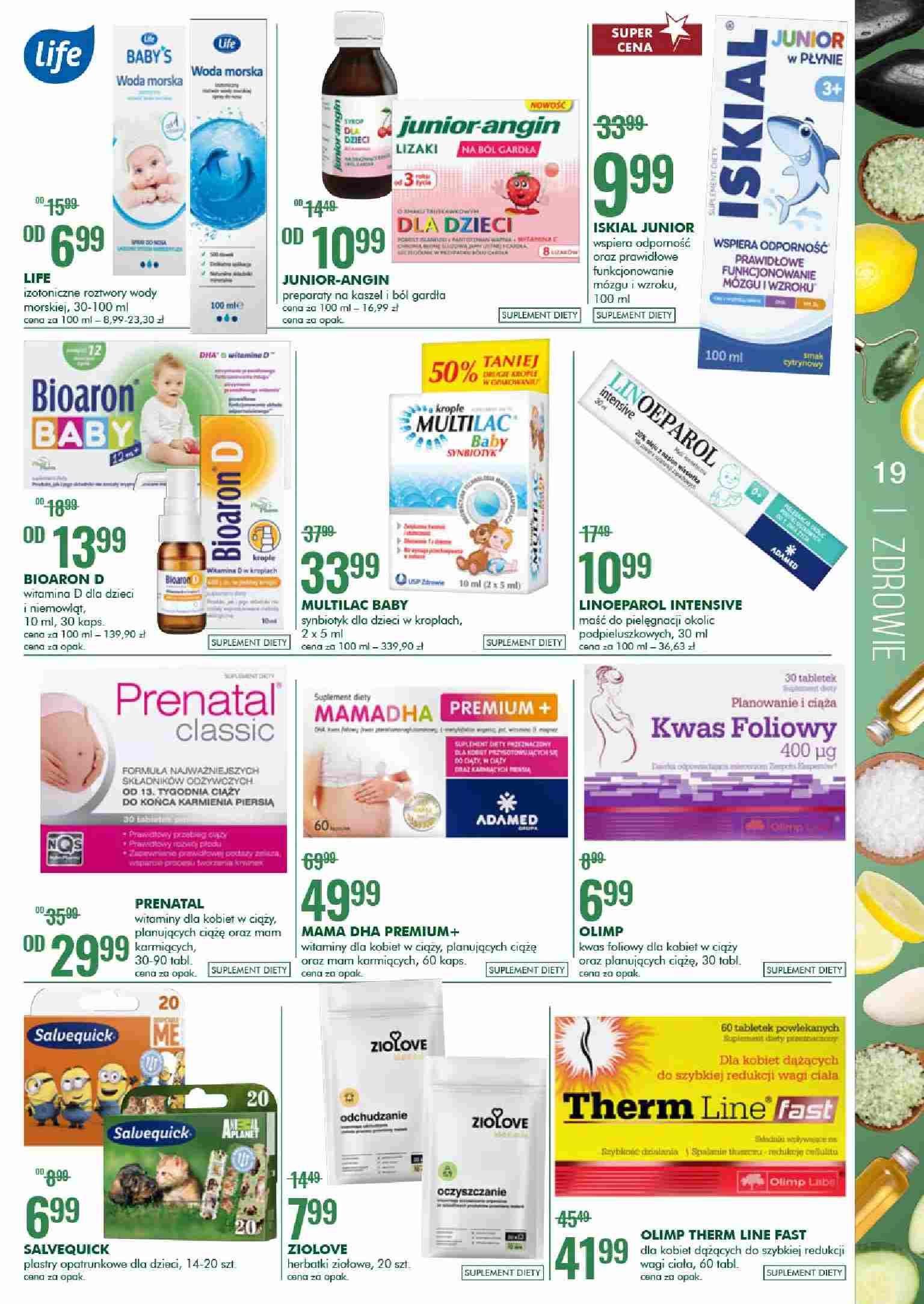 Gazetka promocyjna Superpharm str. 19