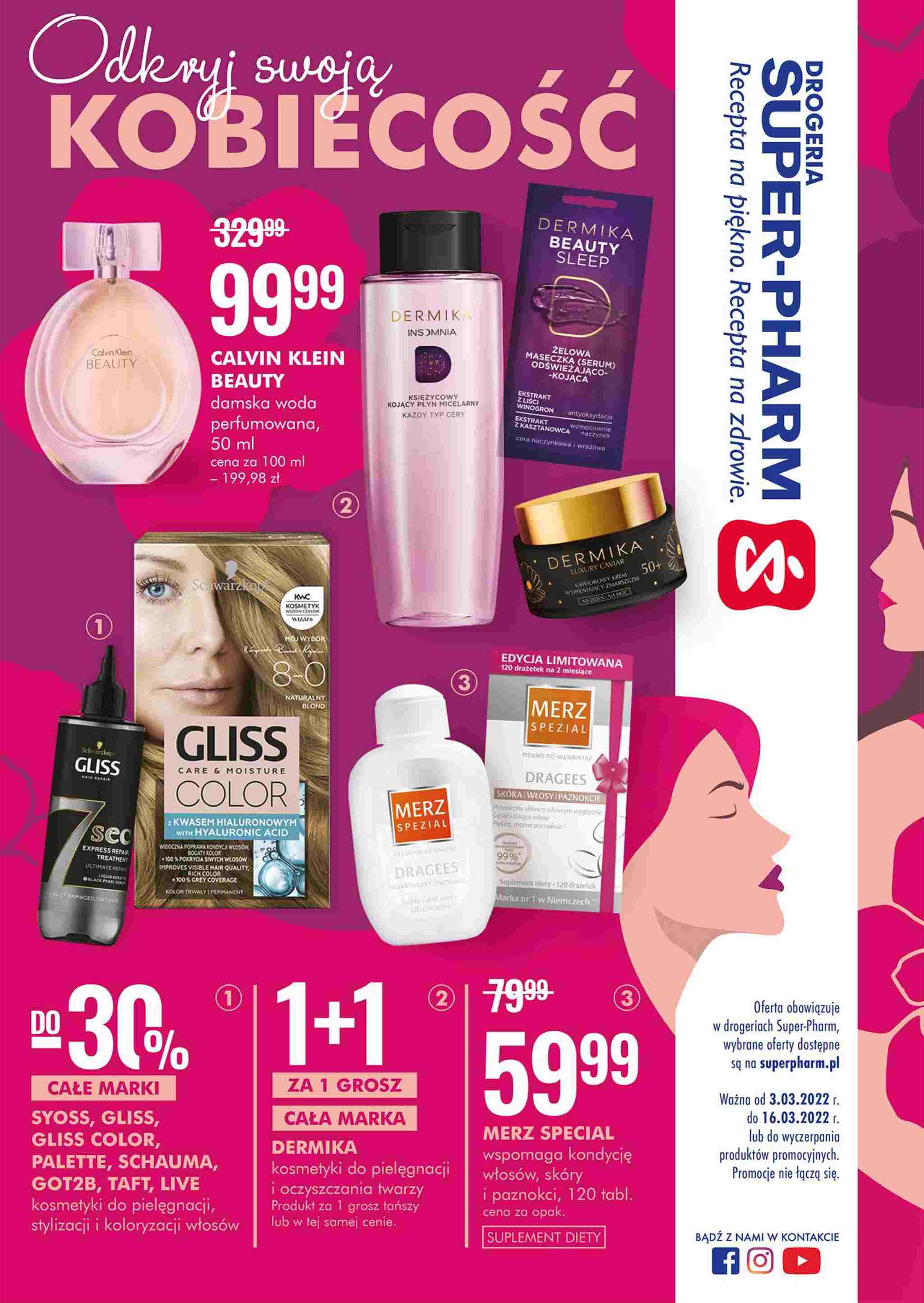 Gazetka promocyjna Superpharm str. 1