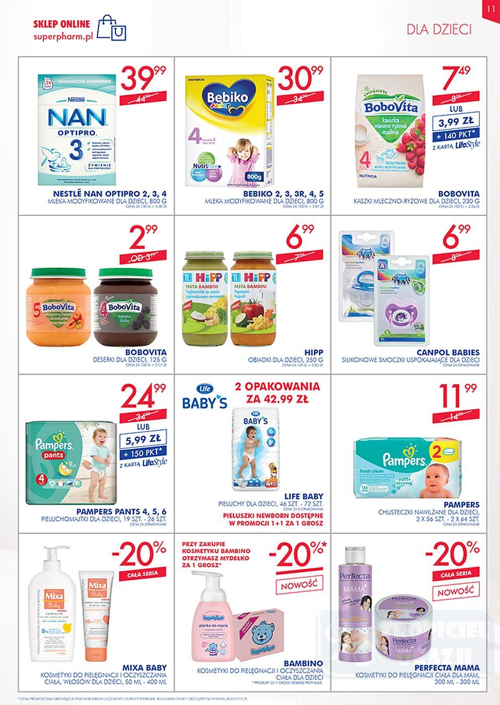 Gazetka promocyjna Superpharm str. 11