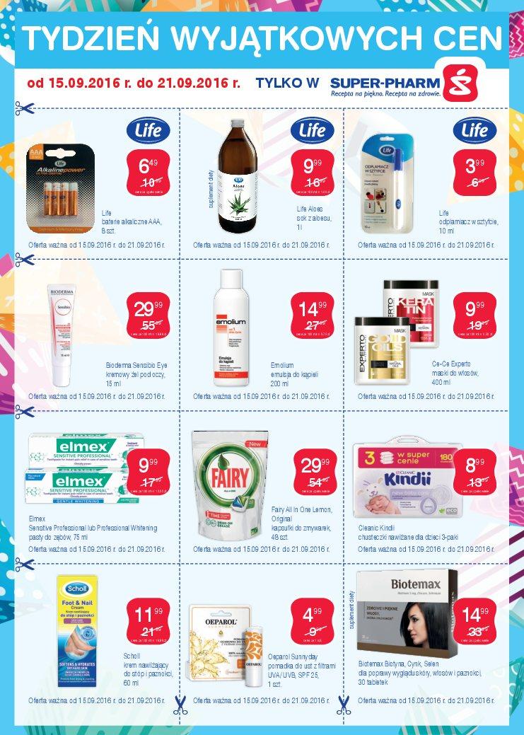 Gazetka promocyjna Superpharm str. 1