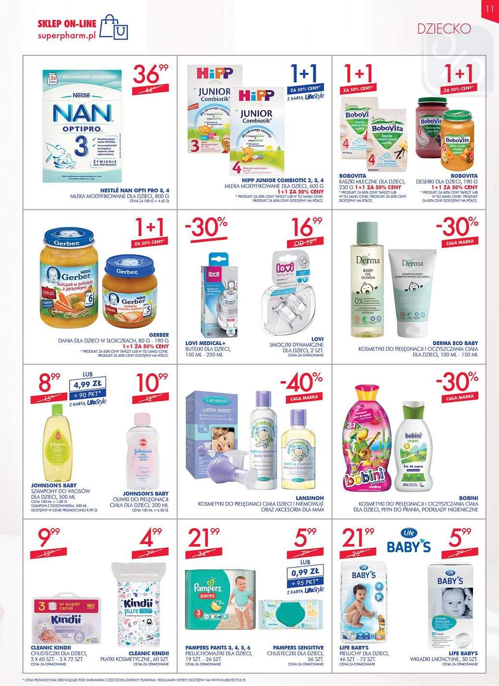 Gazetka promocyjna Superpharm str. 11