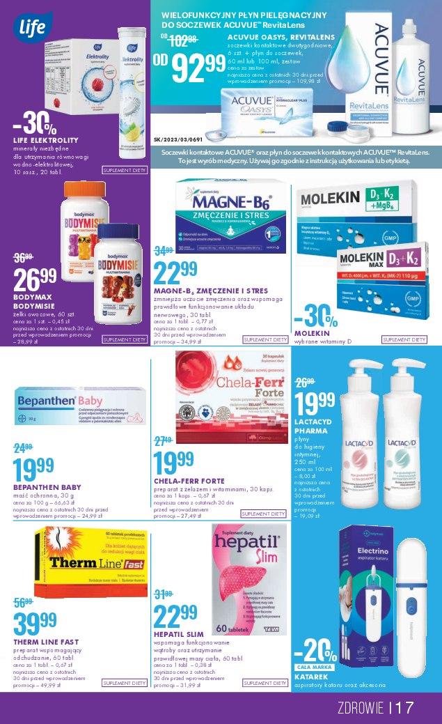 Gazetka promocyjna Superpharm str. 17