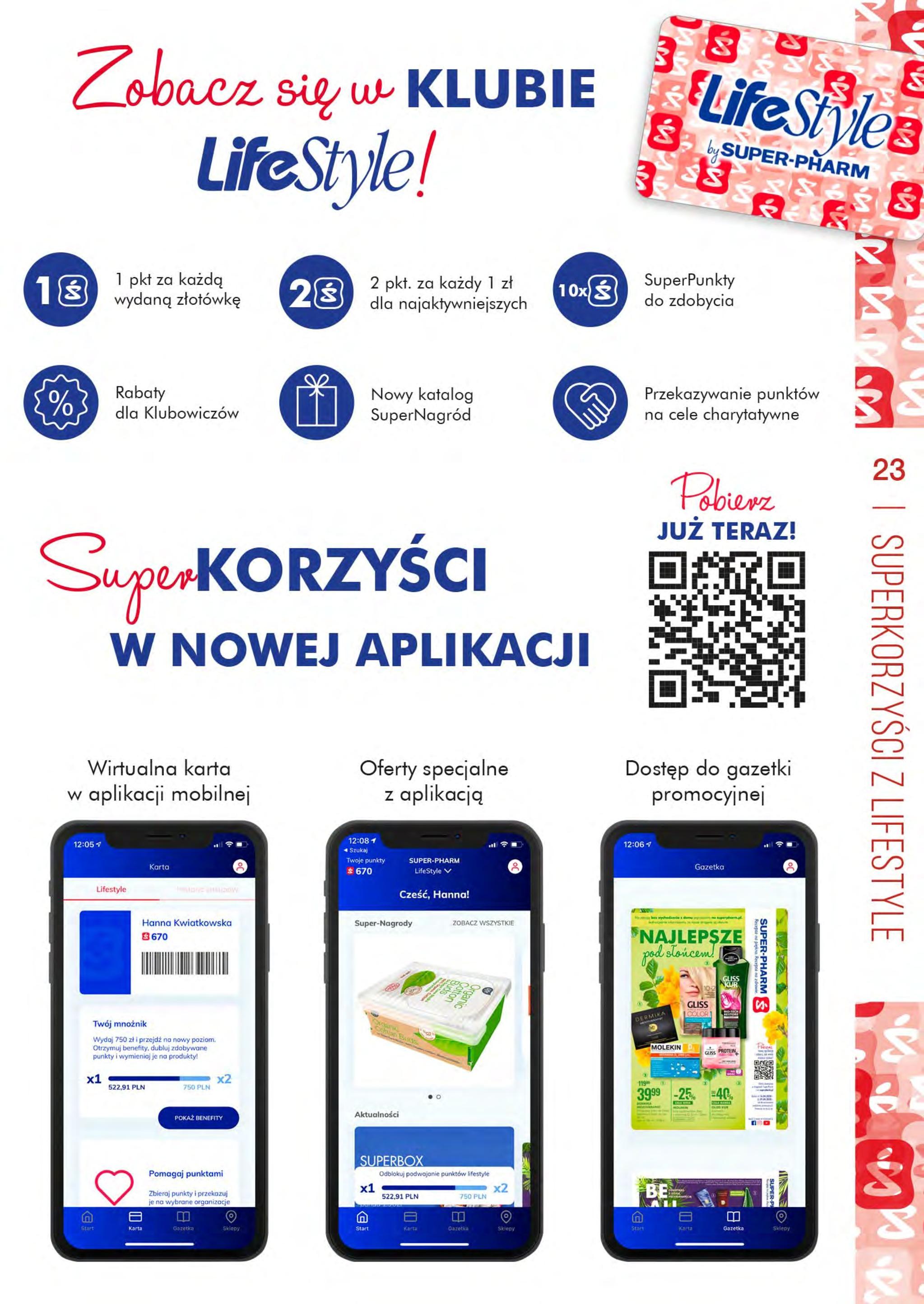 Gazetka promocyjna Superpharm str. 23