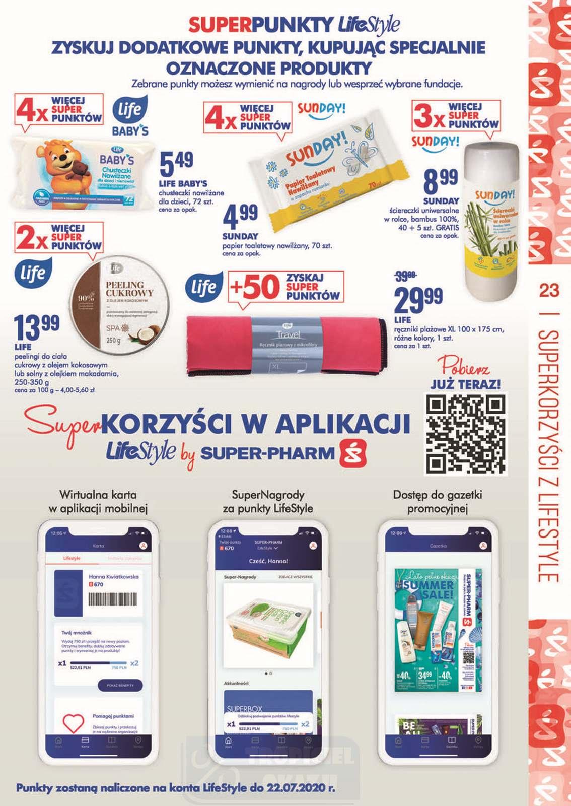 Gazetka promocyjna Superpharm str. 23