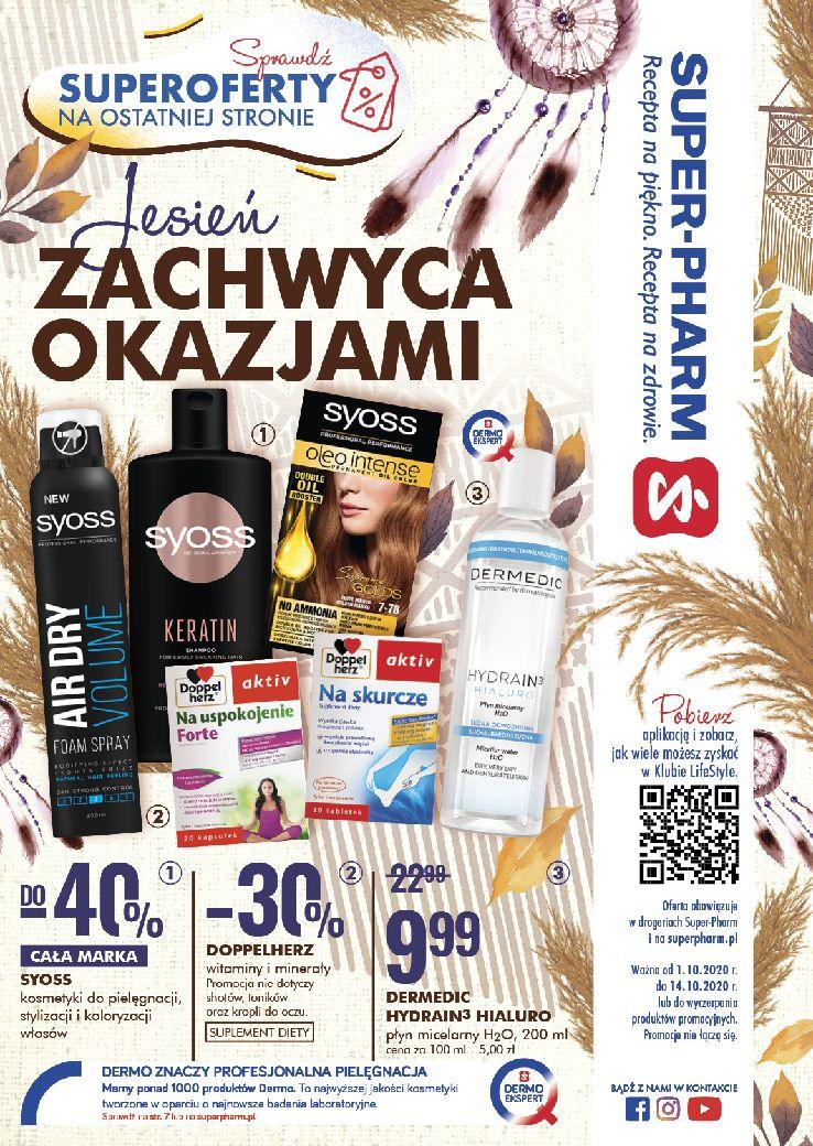 Gazetka promocyjna Superpharm str. 1