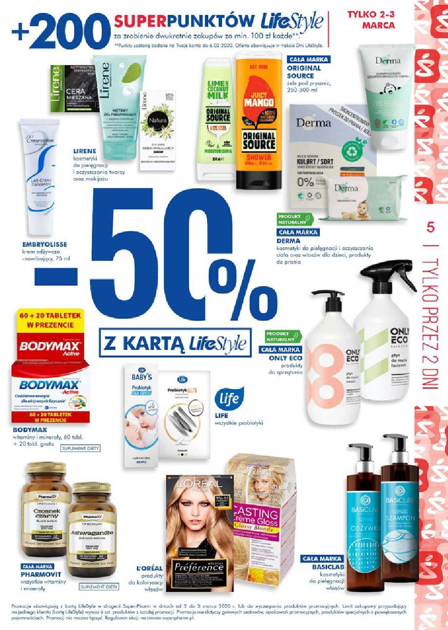 Gazetka promocyjna Superpharm str. 5