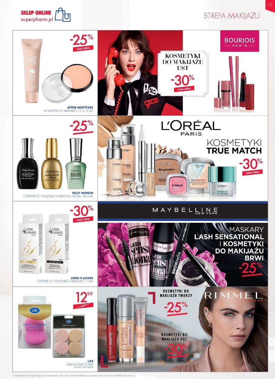 Gazetka promocyjna Superpharm str. 15