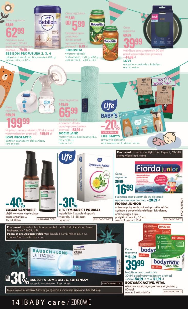 Gazetka promocyjna Superpharm str. 14