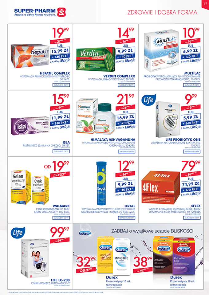Gazetka promocyjna Superpharm str. 17