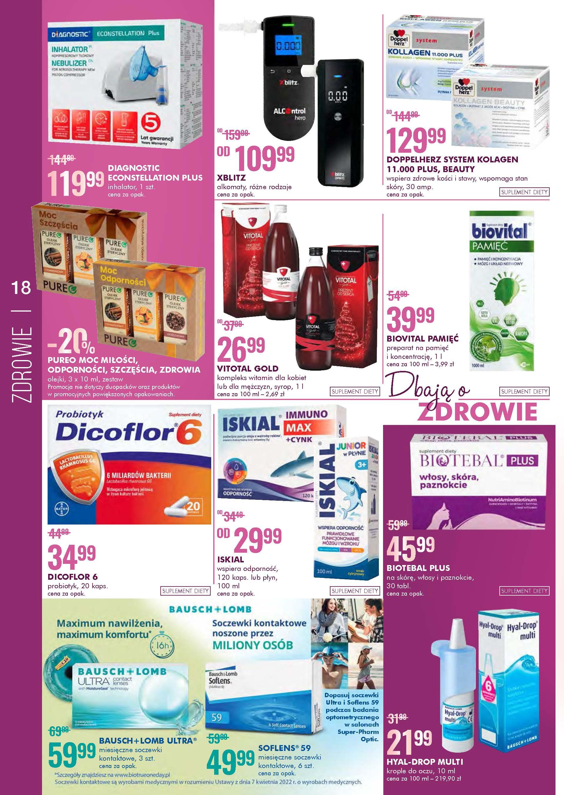Gazetka promocyjna Superpharm str. 18