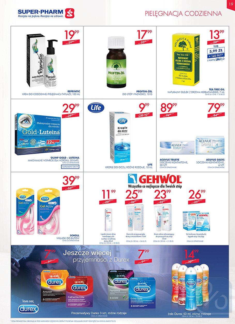 Gazetka promocyjna Superpharm str. 19