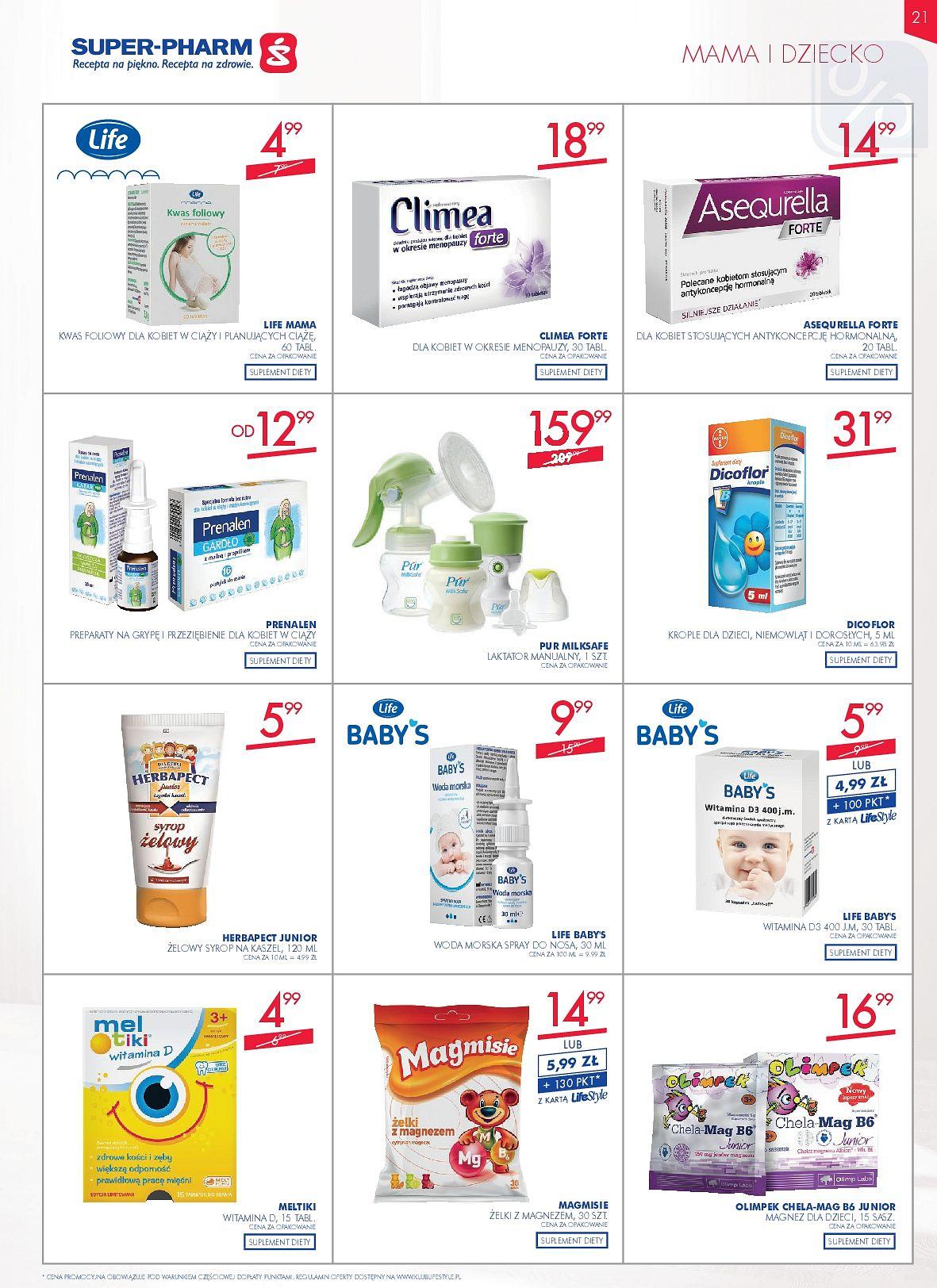 Gazetka promocyjna Superpharm str. 21