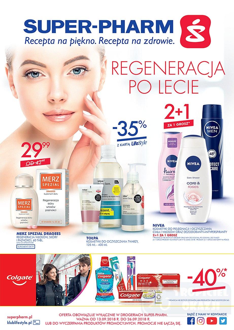 Gazetka promocyjna Superpharm str. 1