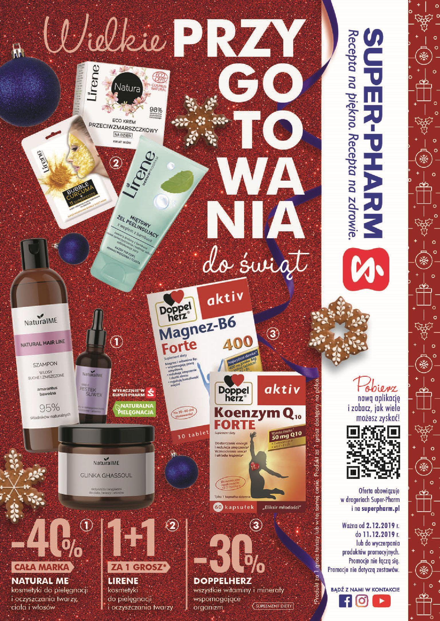 Gazetka promocyjna Superpharm str. 1