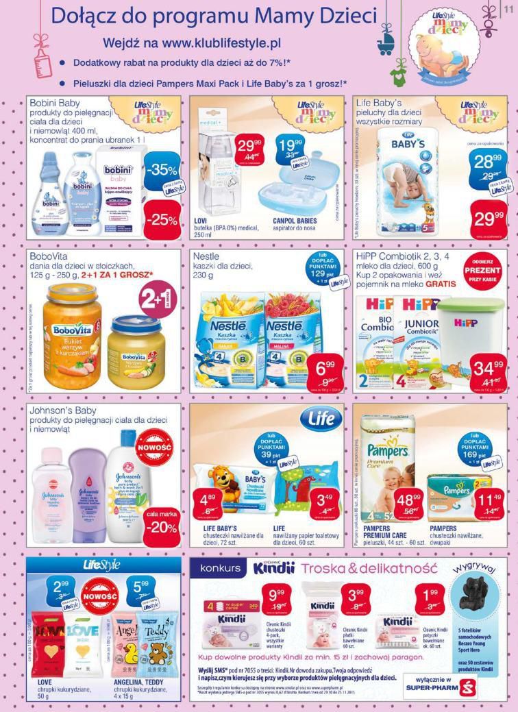 Gazetka promocyjna Superpharm str. 11