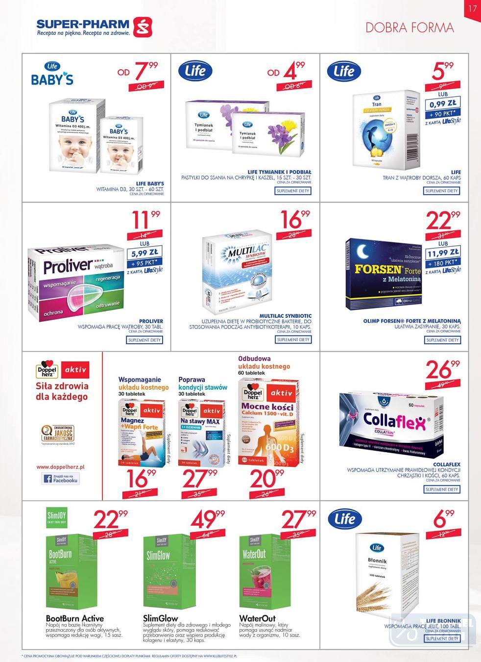 Gazetka promocyjna Superpharm str. 17