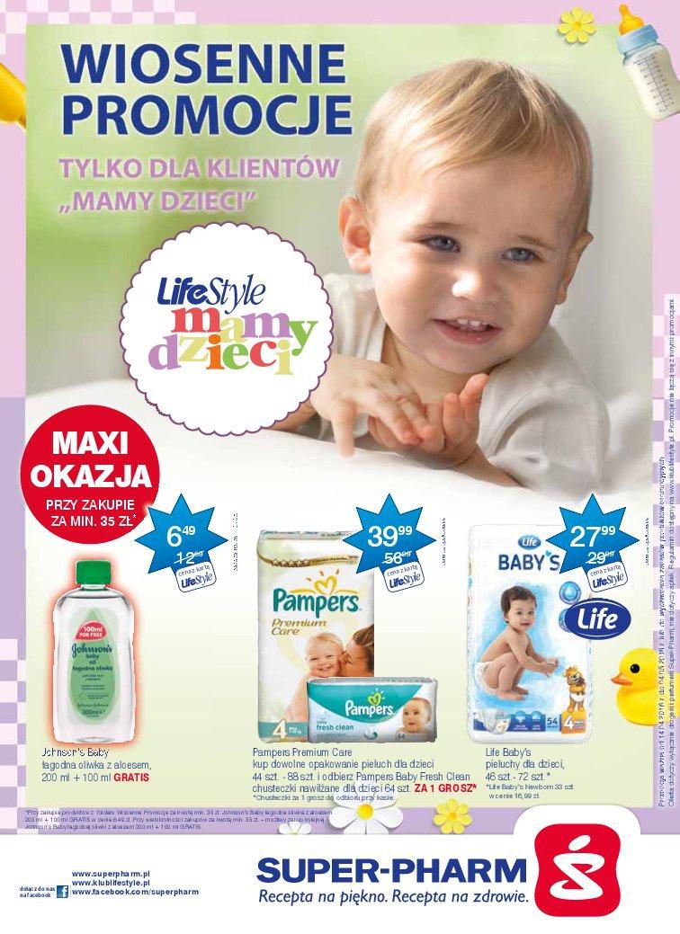 Gazetka promocyjna Superpharm str. 1