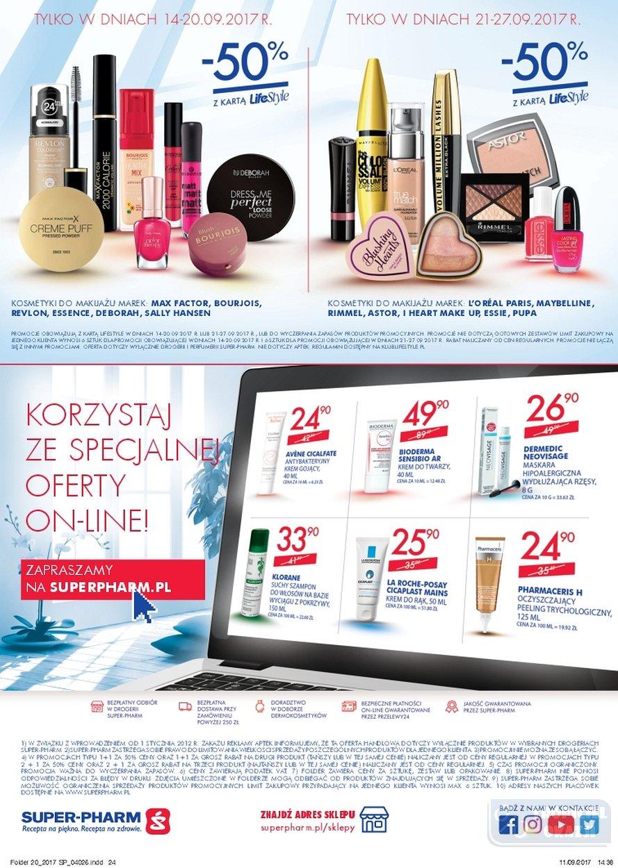 Gazetka promocyjna Superpharm str. 24