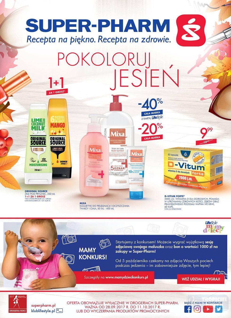 Gazetka promocyjna Superpharm str. 1