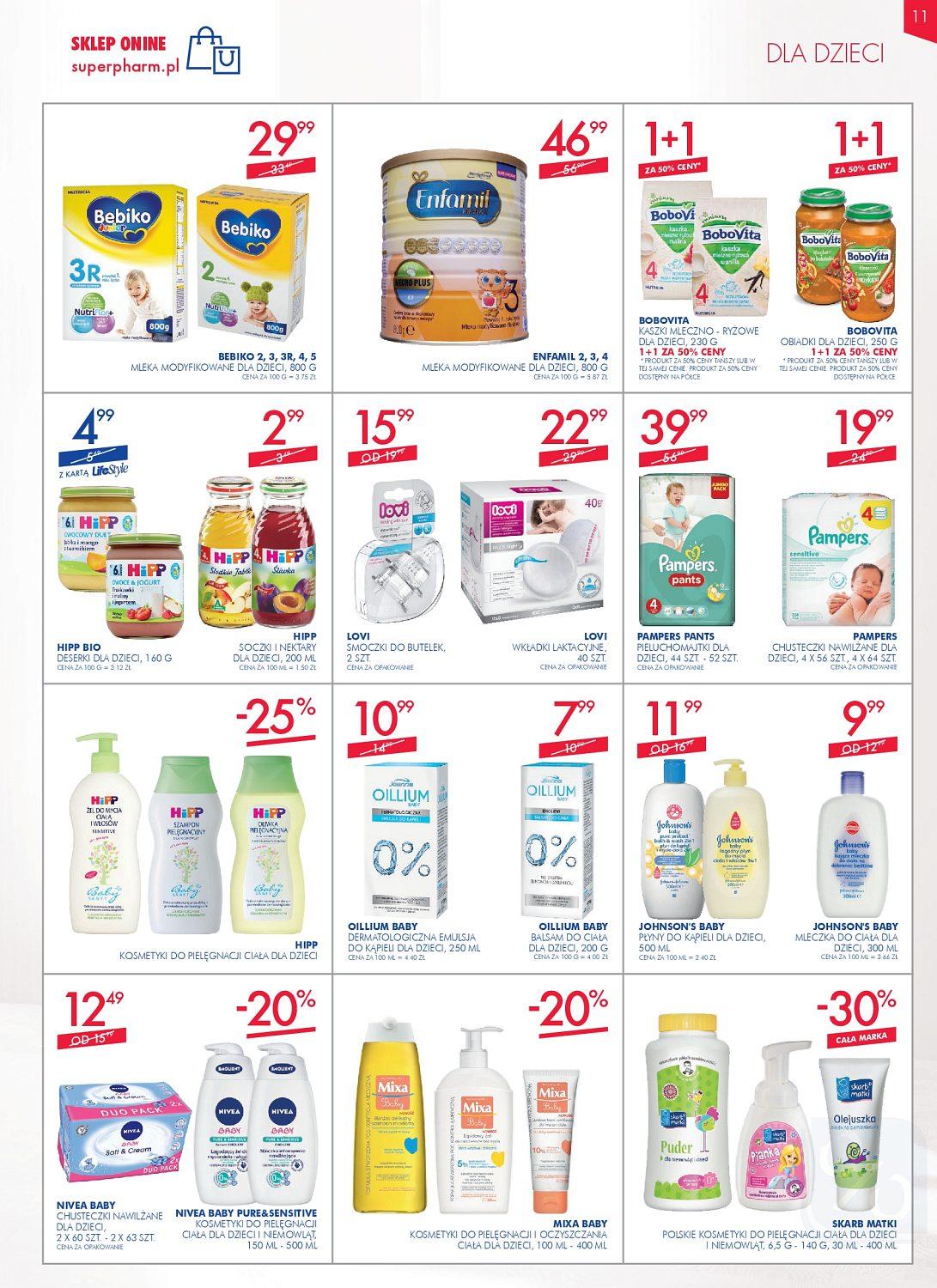 Gazetka promocyjna Superpharm str. 11