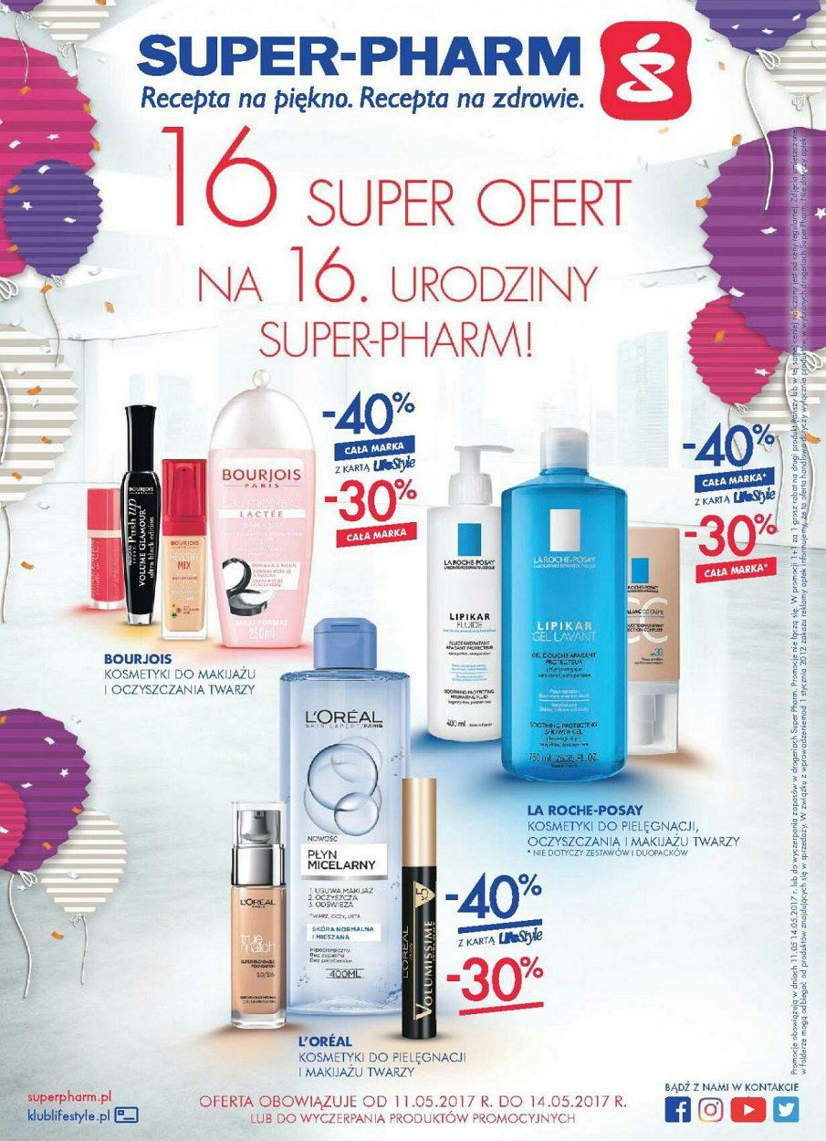 Gazetka promocyjna Superpharm str. 1