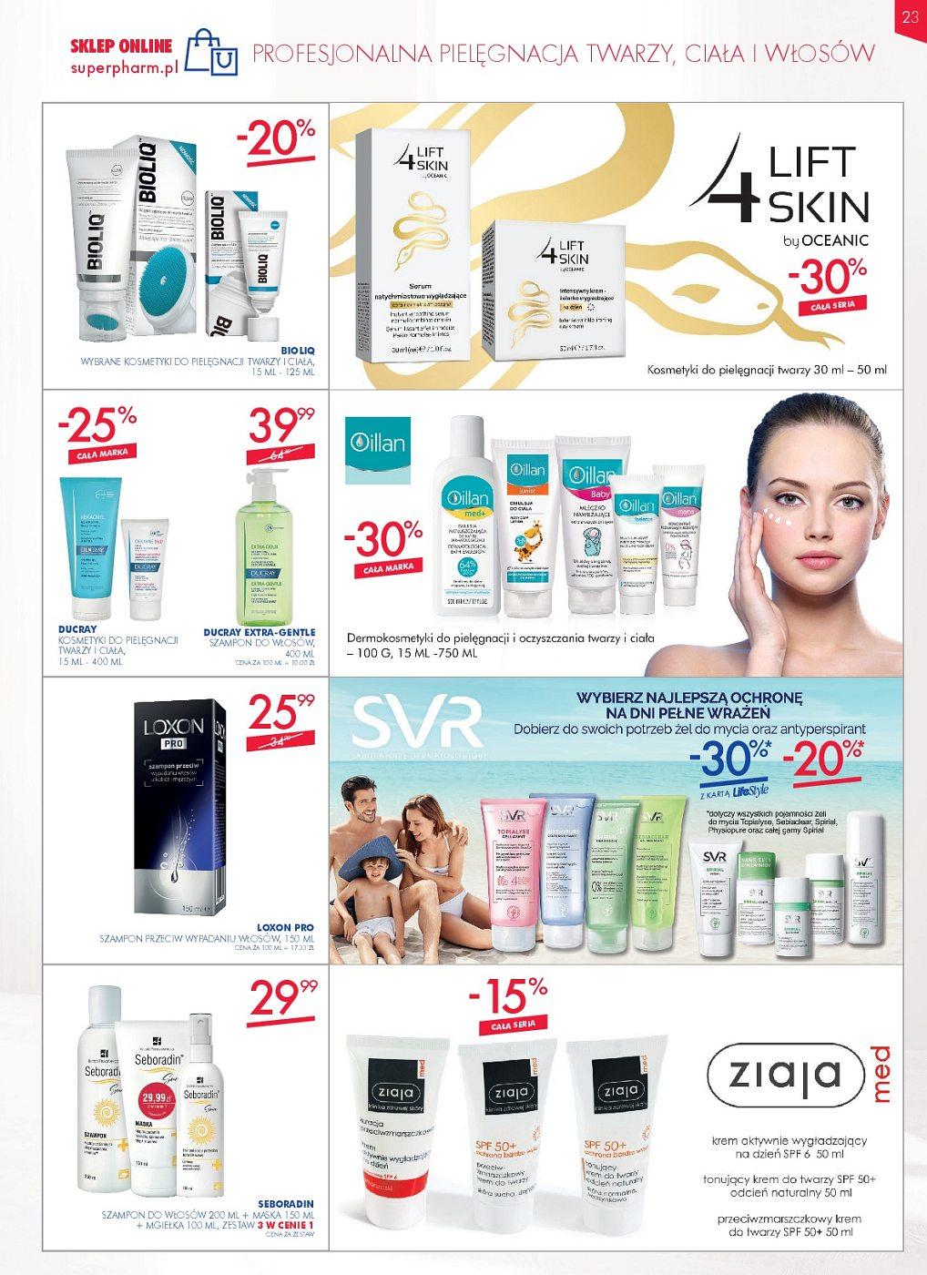 Gazetka promocyjna Superpharm str. 23