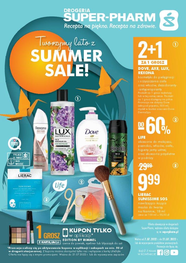 Gazetka promocyjna Superpharm str. 1