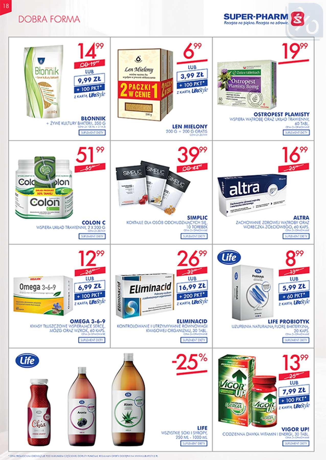 Gazetka promocyjna Superpharm str. 18