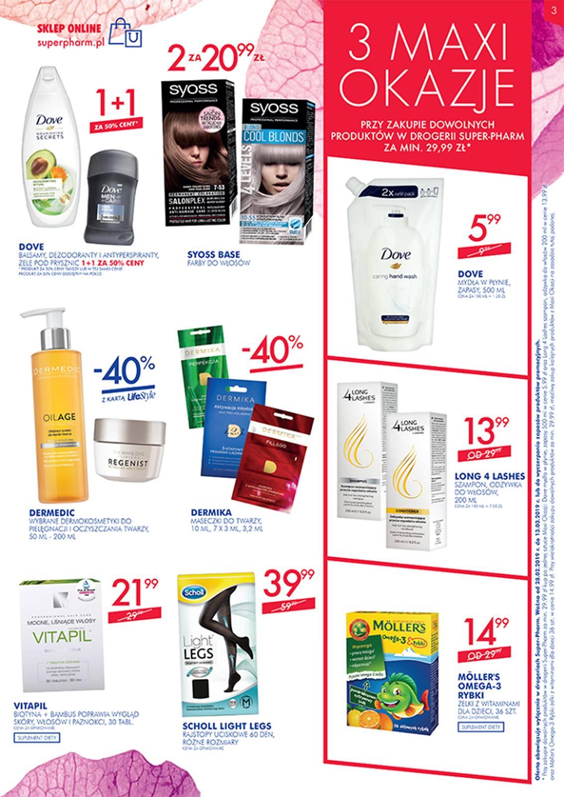 Gazetka promocyjna Superpharm str. 3