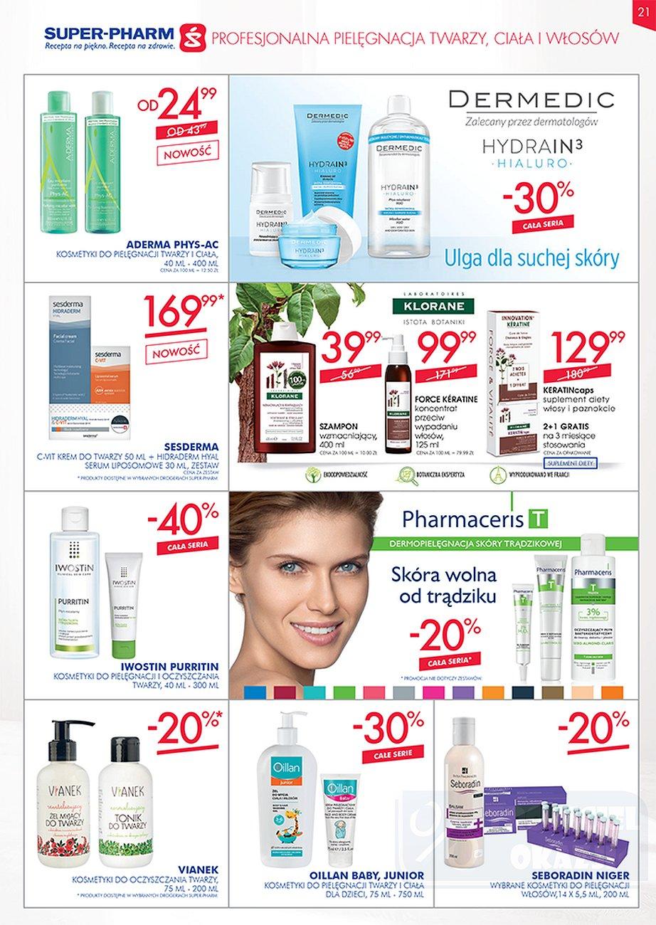 Gazetka promocyjna Superpharm str. 21