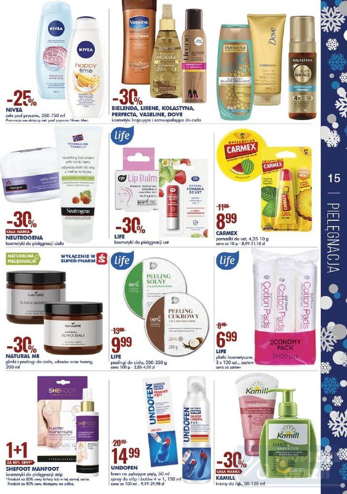 Gazetka promocyjna Superpharm str. 15