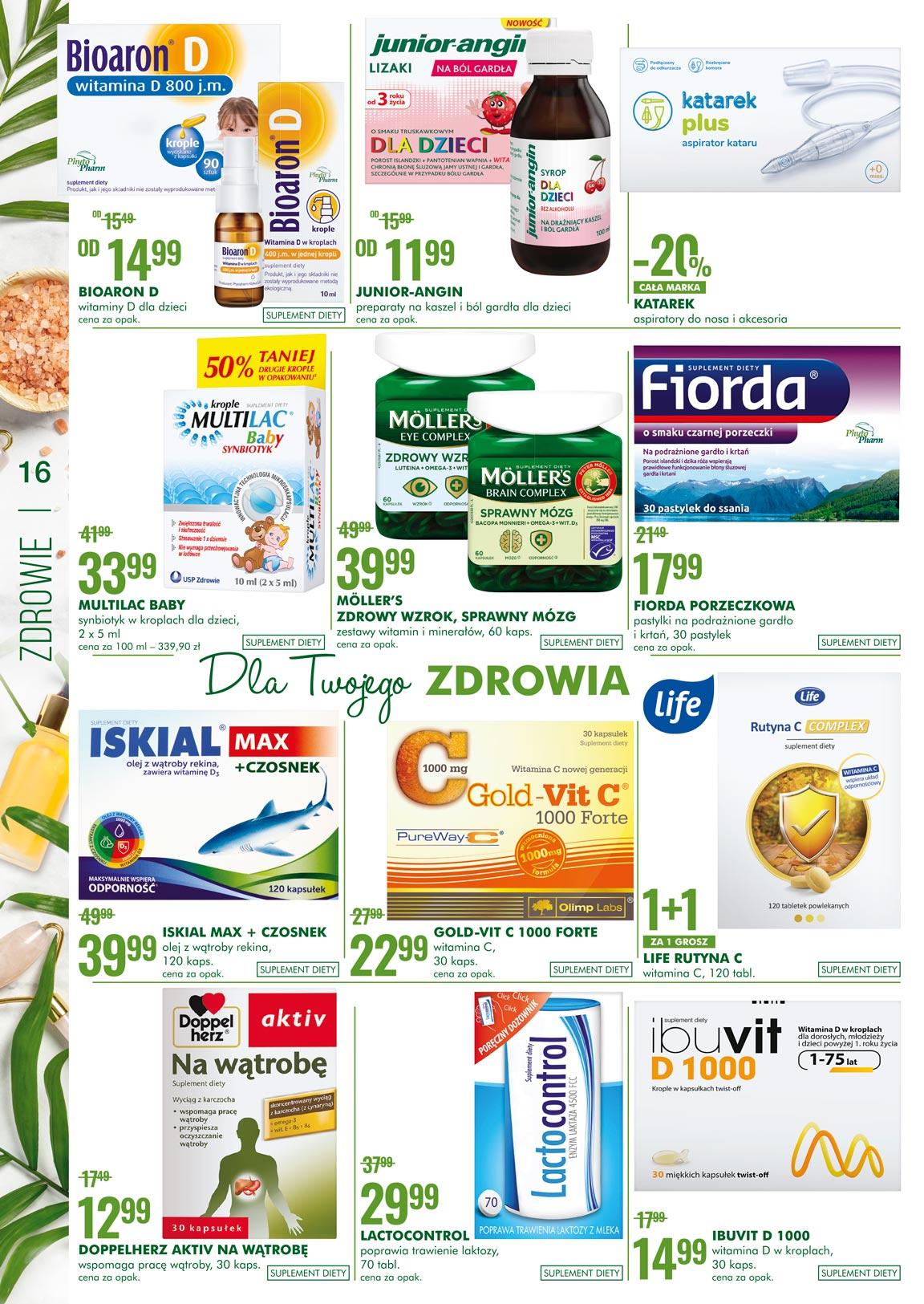 Gazetka promocyjna Superpharm str. 16