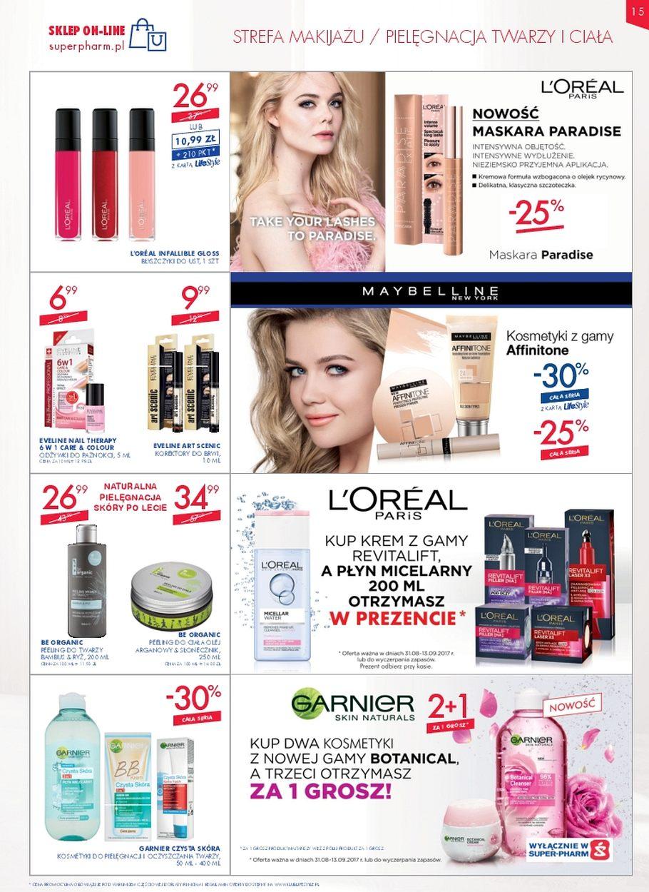 Gazetka promocyjna Superpharm str. 15