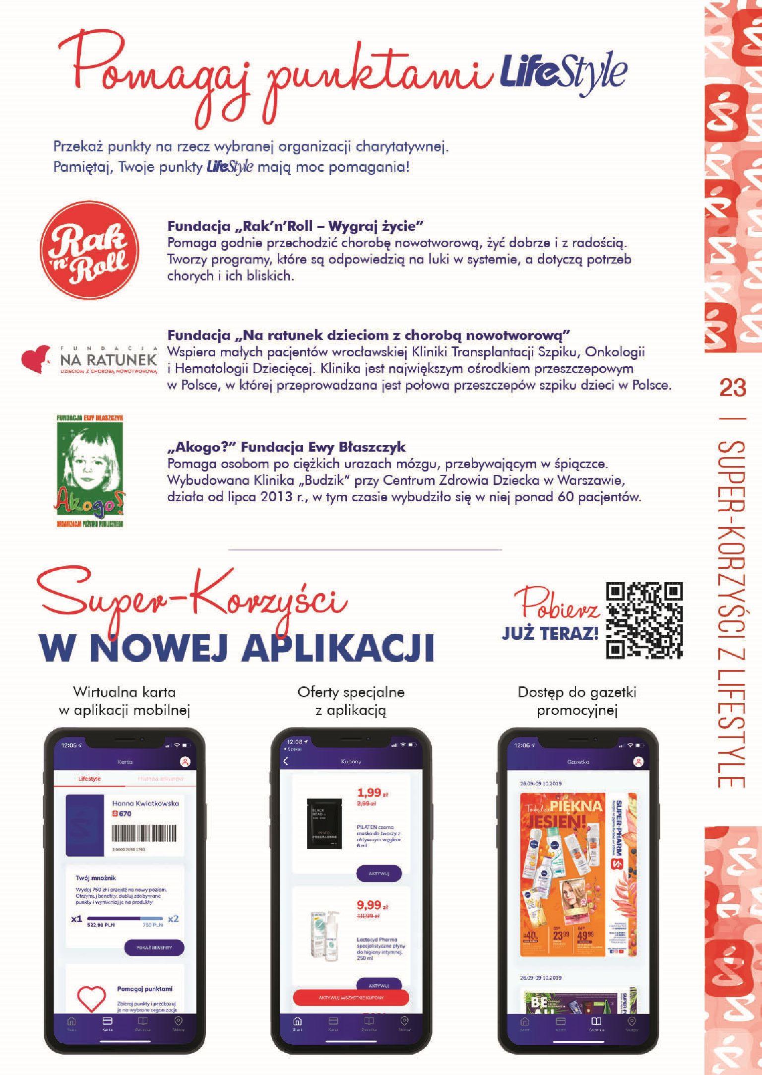 Gazetka promocyjna Superpharm str. 23