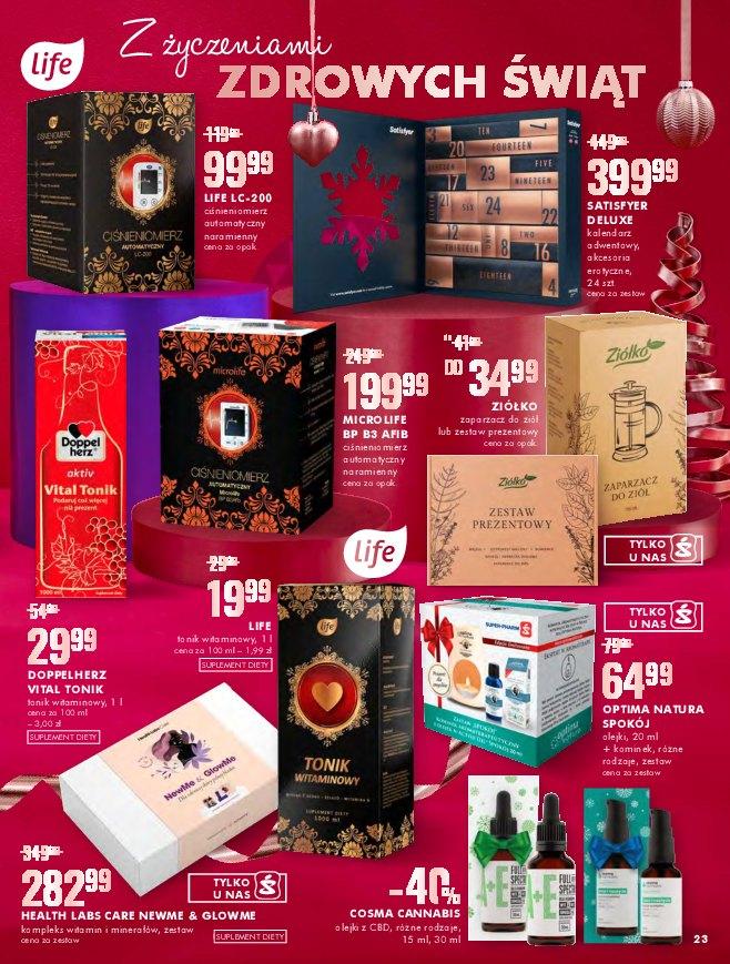 Gazetka promocyjna Superpharm str. 23