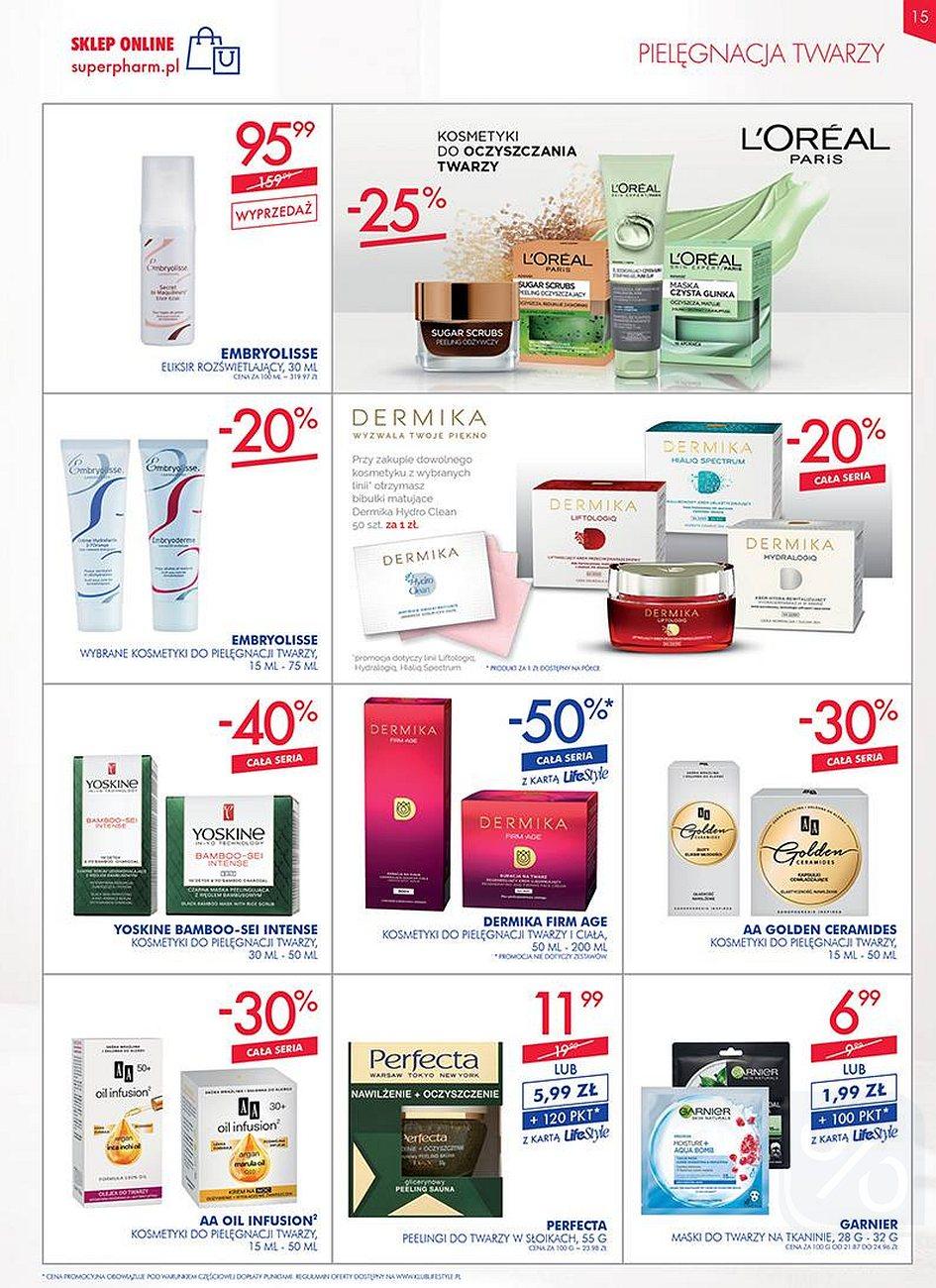Gazetka promocyjna Superpharm str. 15