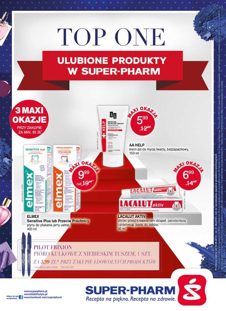 Gazetka promocyjna Superpharm str. 1
