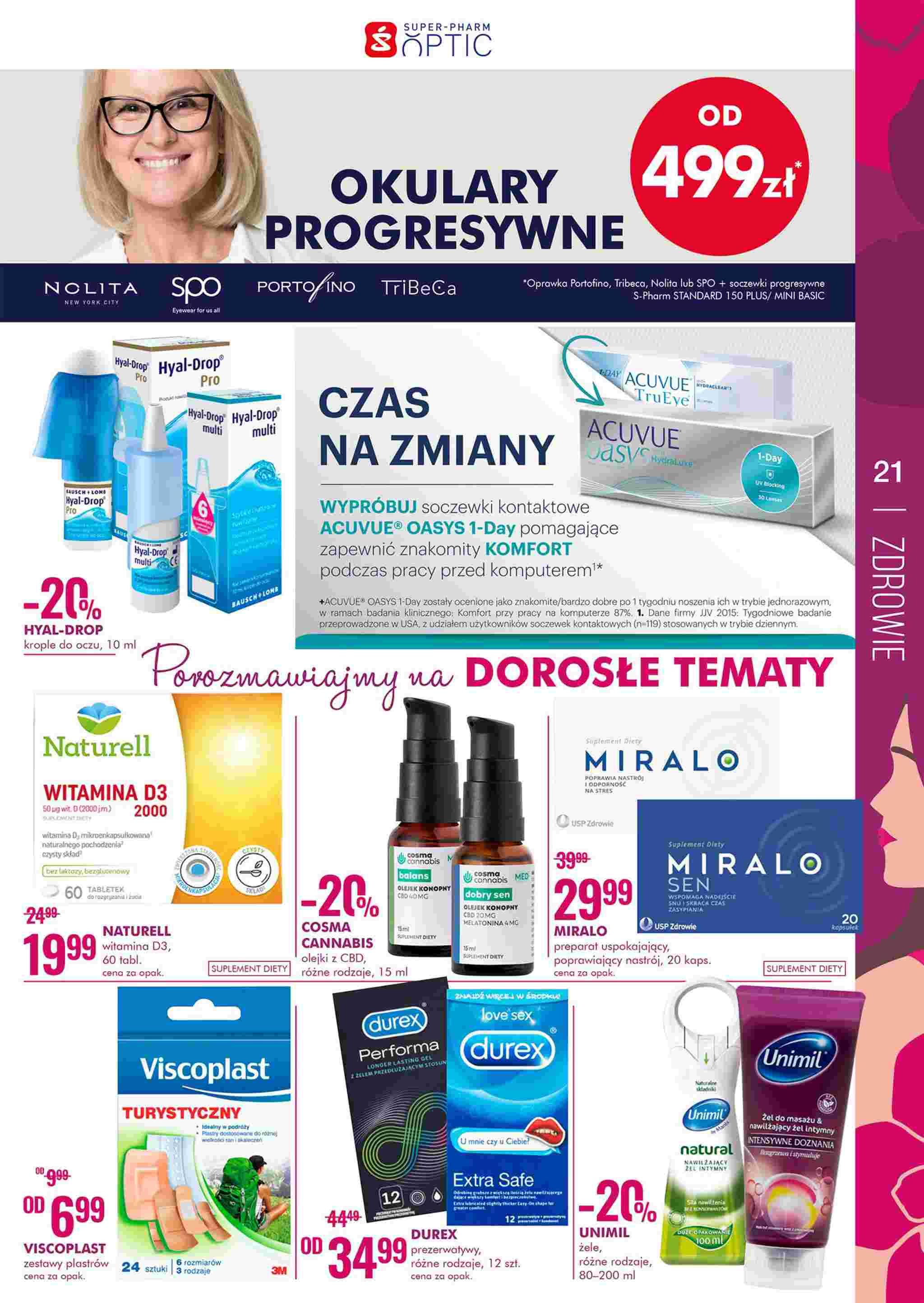 Gazetka promocyjna Superpharm str. 21