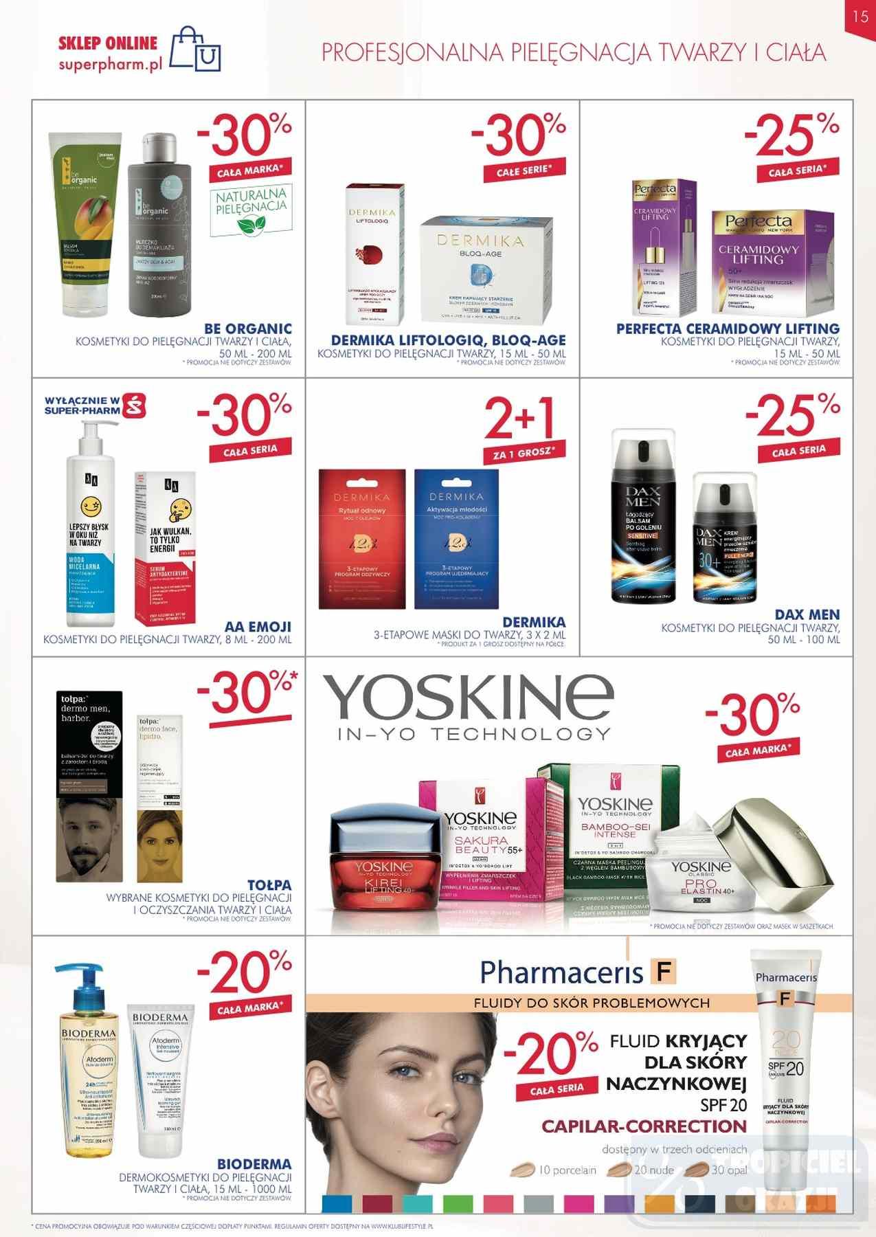 Gazetka promocyjna Superpharm str. 15