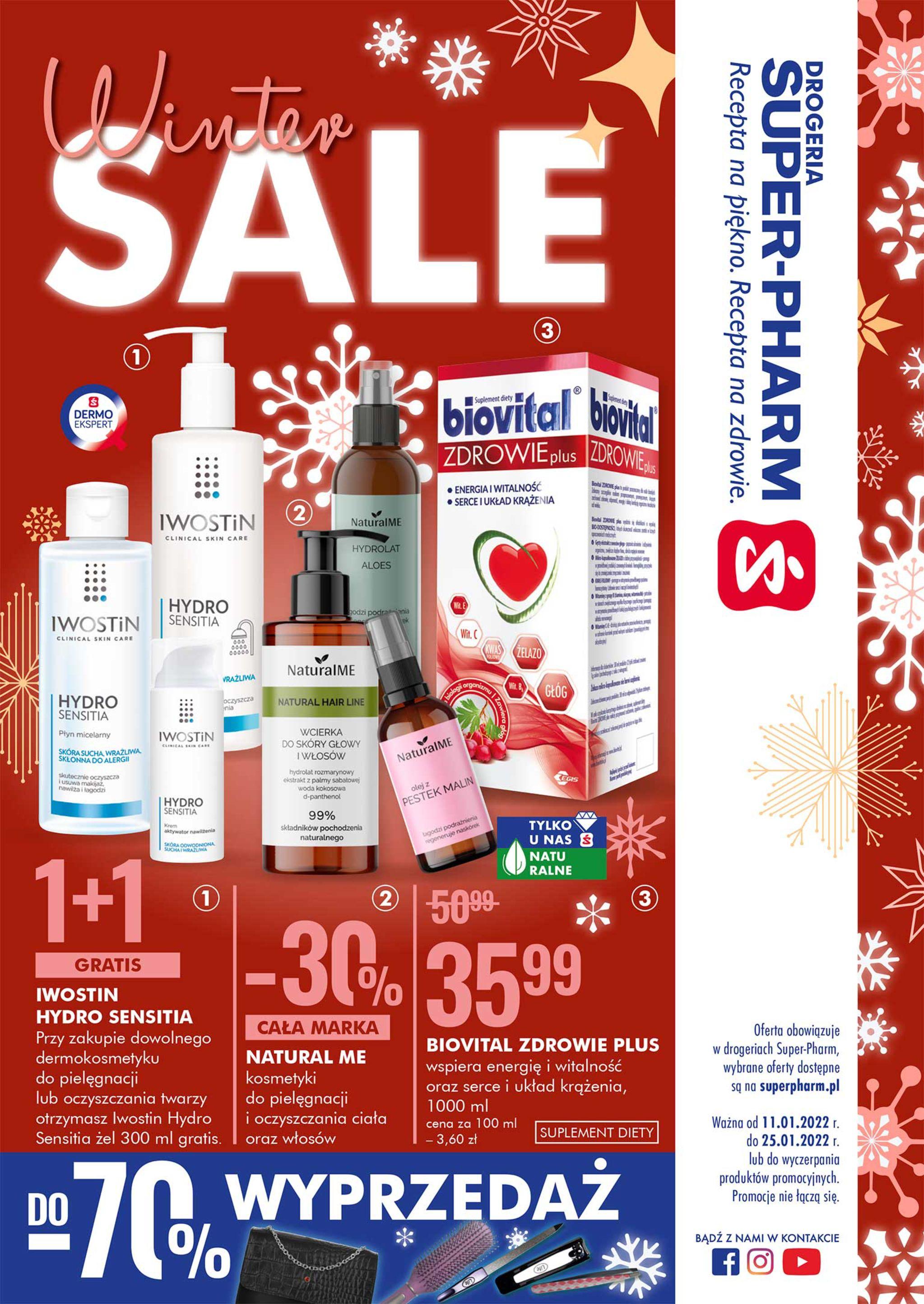 Gazetka promocyjna Superpharm str. 1