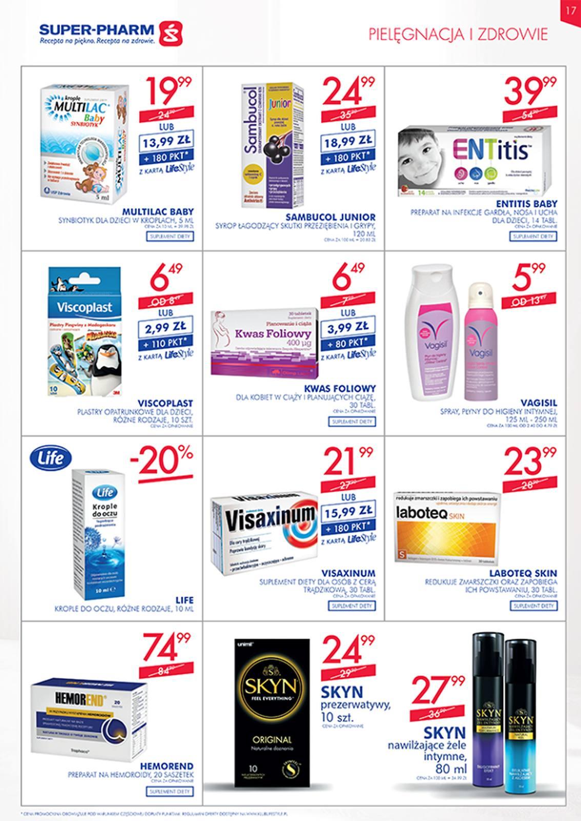 Gazetka promocyjna Superpharm str. 17