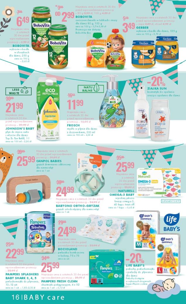 Gazetka promocyjna Superpharm str. 16