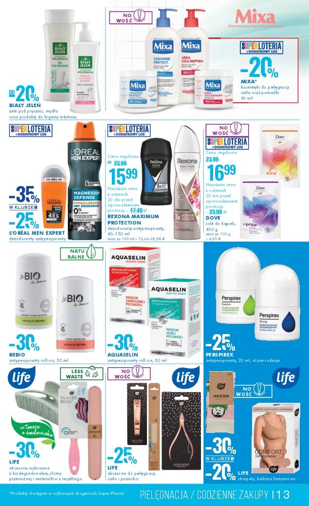 Gazetka promocyjna Superpharm str. 13