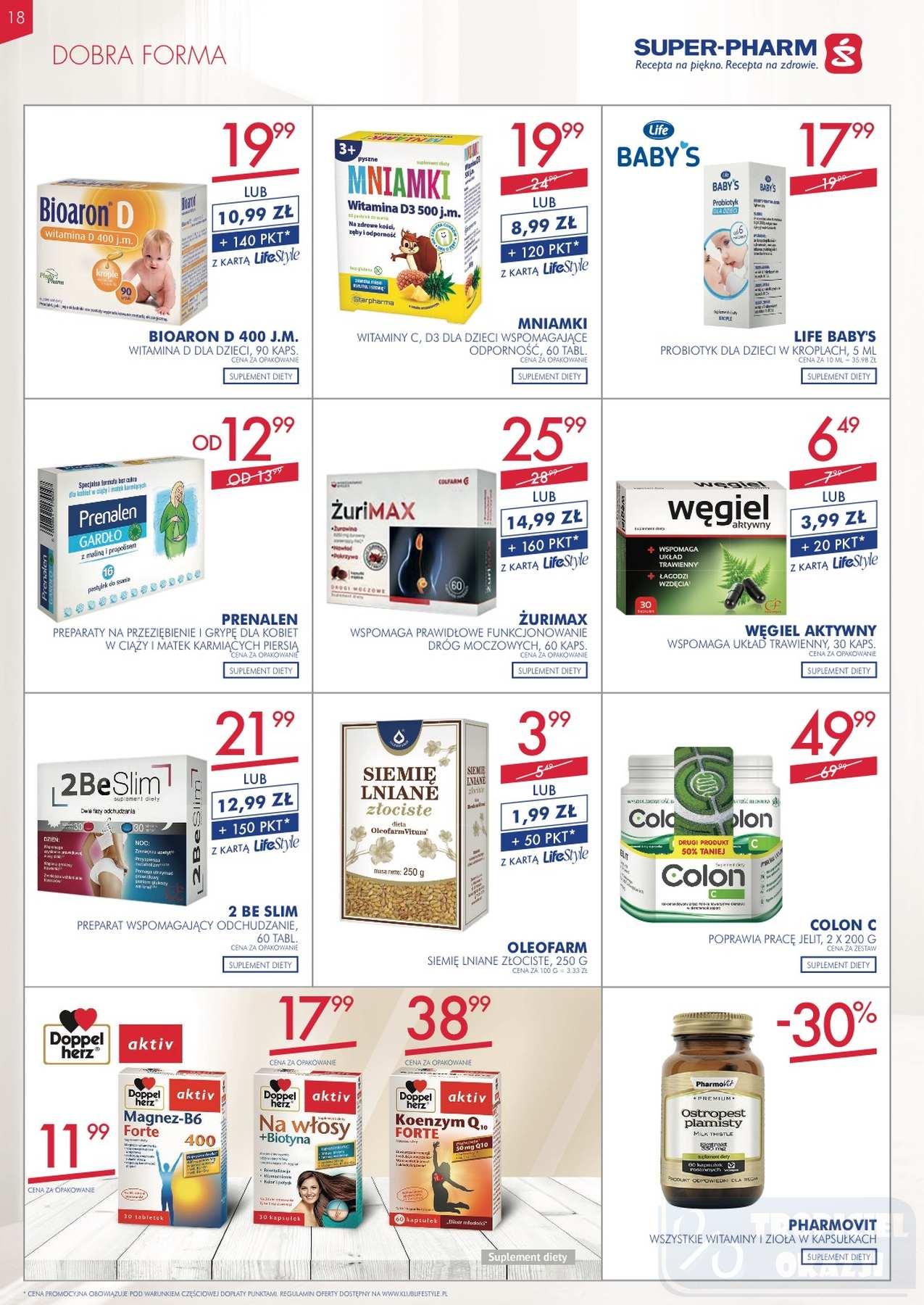 Gazetka promocyjna Superpharm str. 18