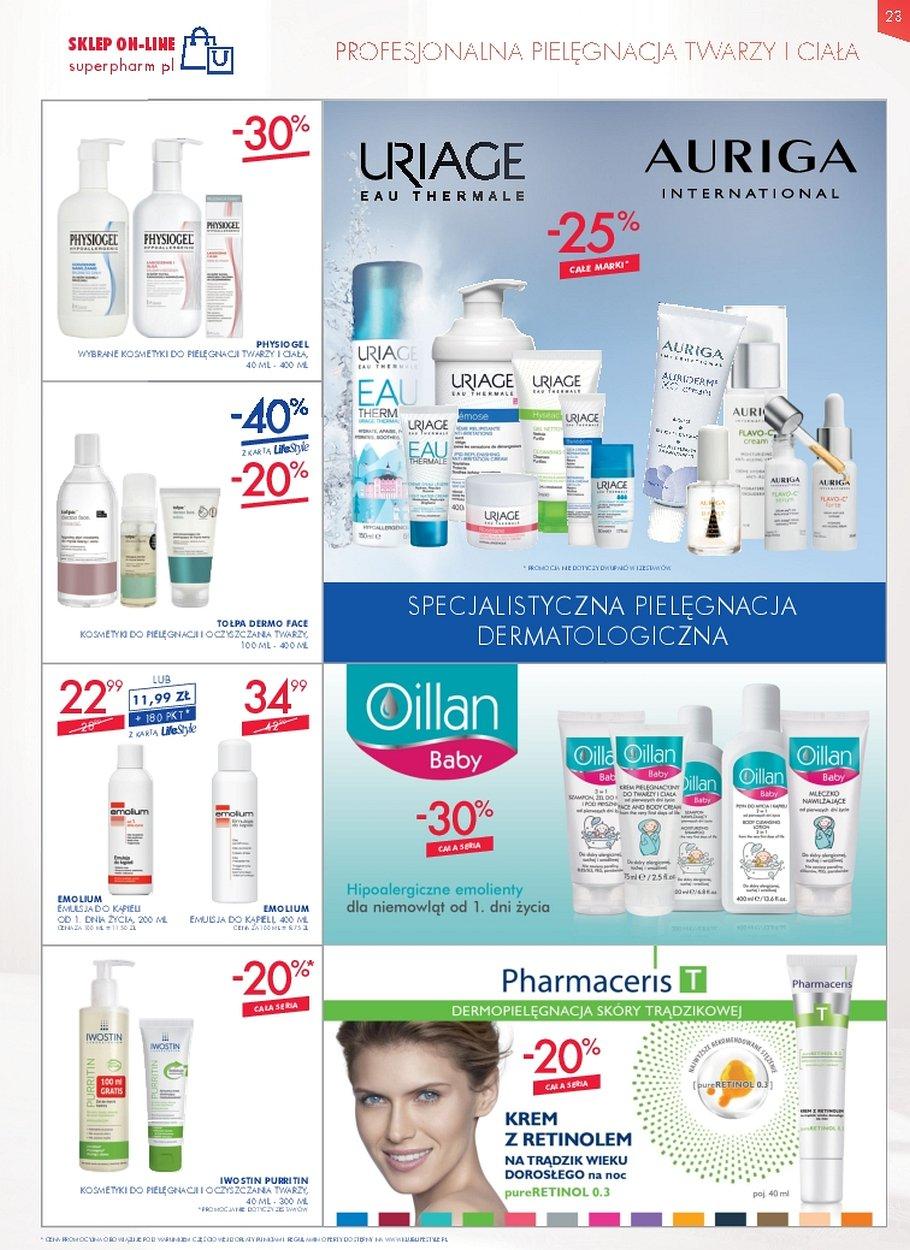Gazetka promocyjna Superpharm str. 23