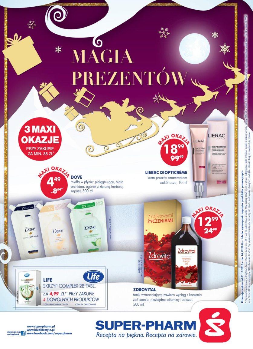 Gazetka promocyjna Superpharm str. 1