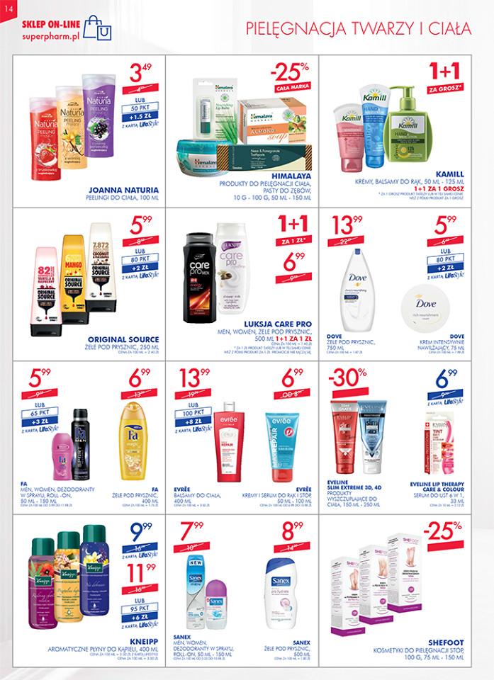 Gazetka promocyjna Superpharm str. 14