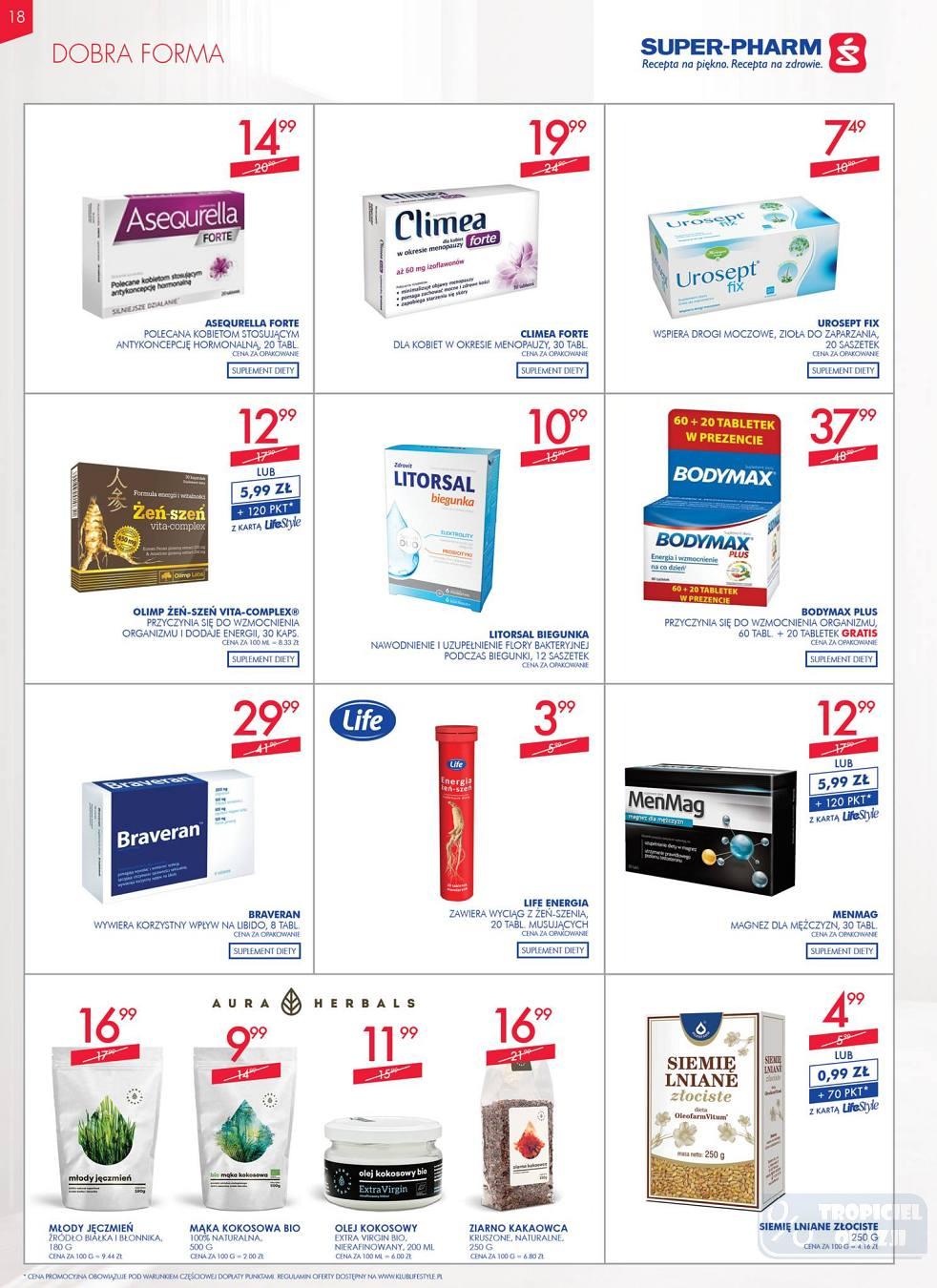 Gazetka promocyjna Superpharm str. 18
